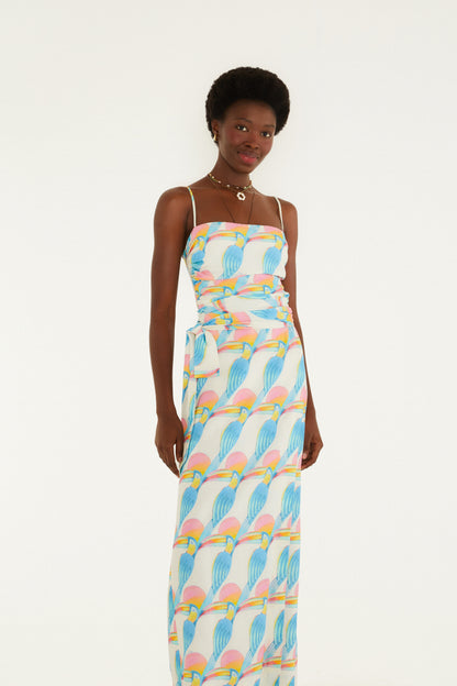 Vestido Estampado Tucanitas