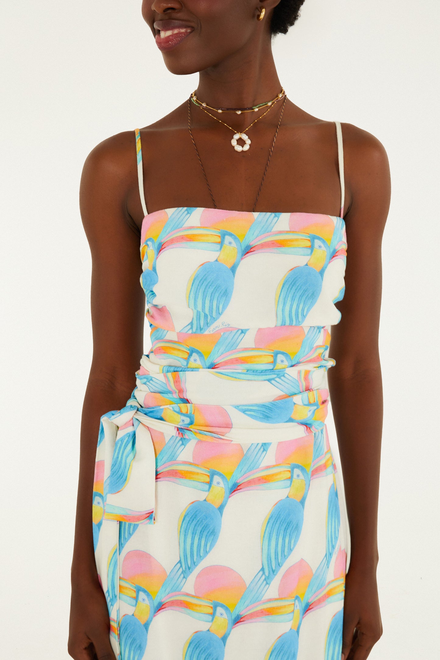 Vestido Estampado Tucanitas