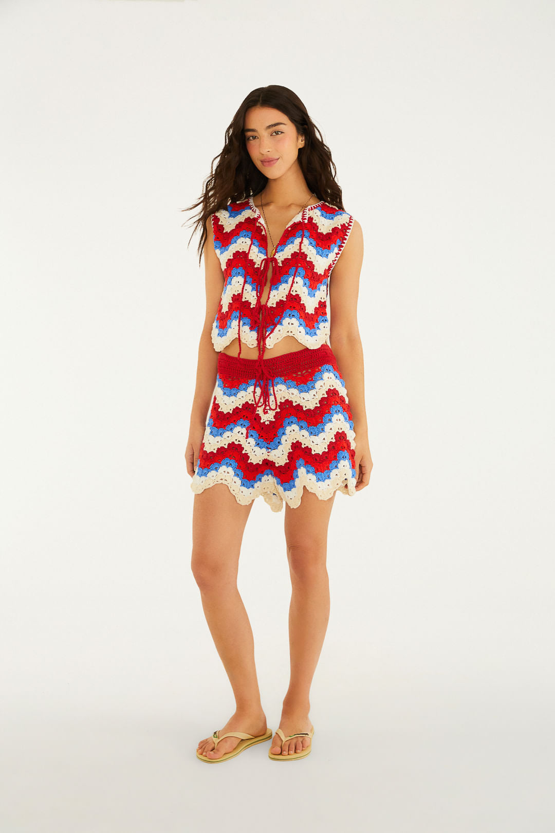 Bermudas Crochet Sun Tide