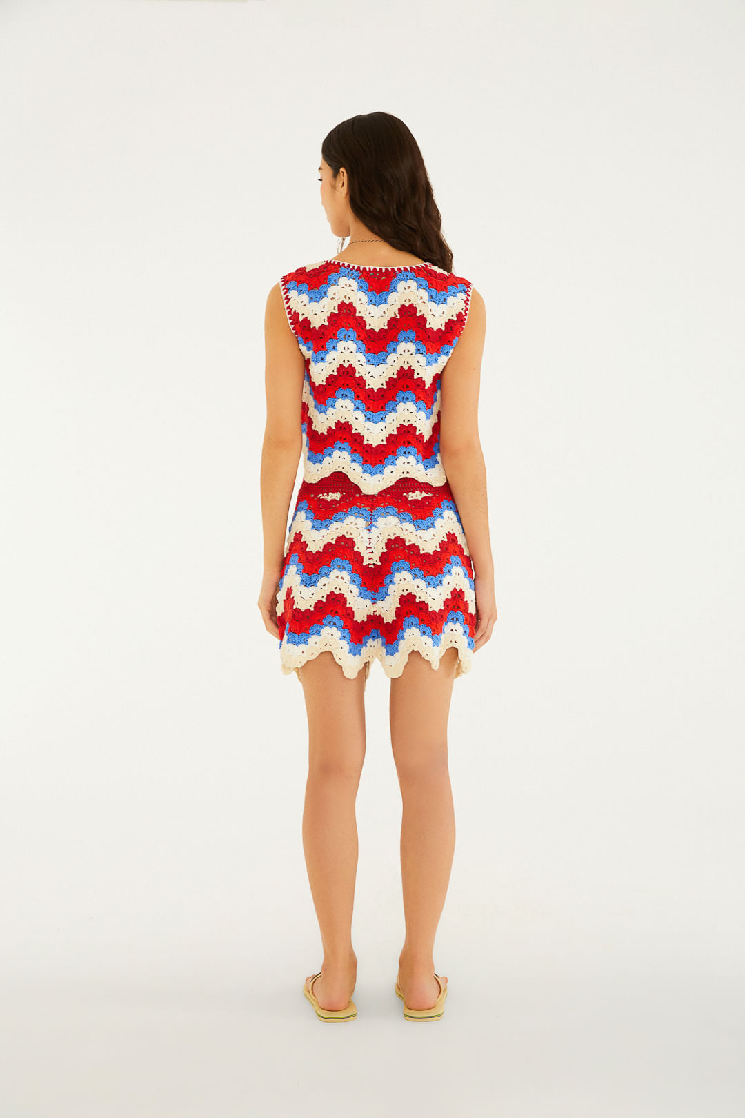 Bermudas Crochet Sun Tide