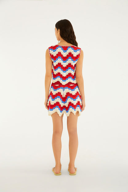 Bermudas Crochet Sun Tide