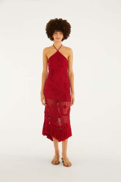 Vestido de Punto Artesanal