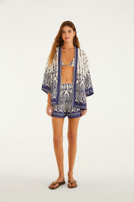 Kimono Corriente de Peces