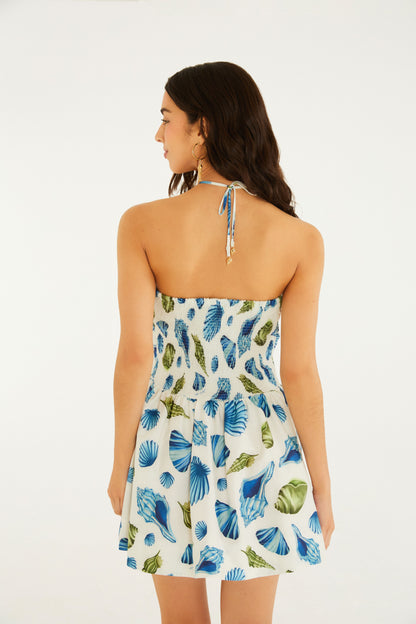 Vestido Corto Concha Litoral