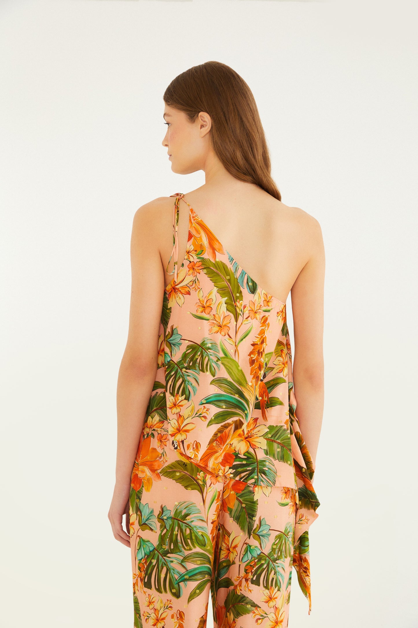 Blusa Estampada Cantos de Pájaros