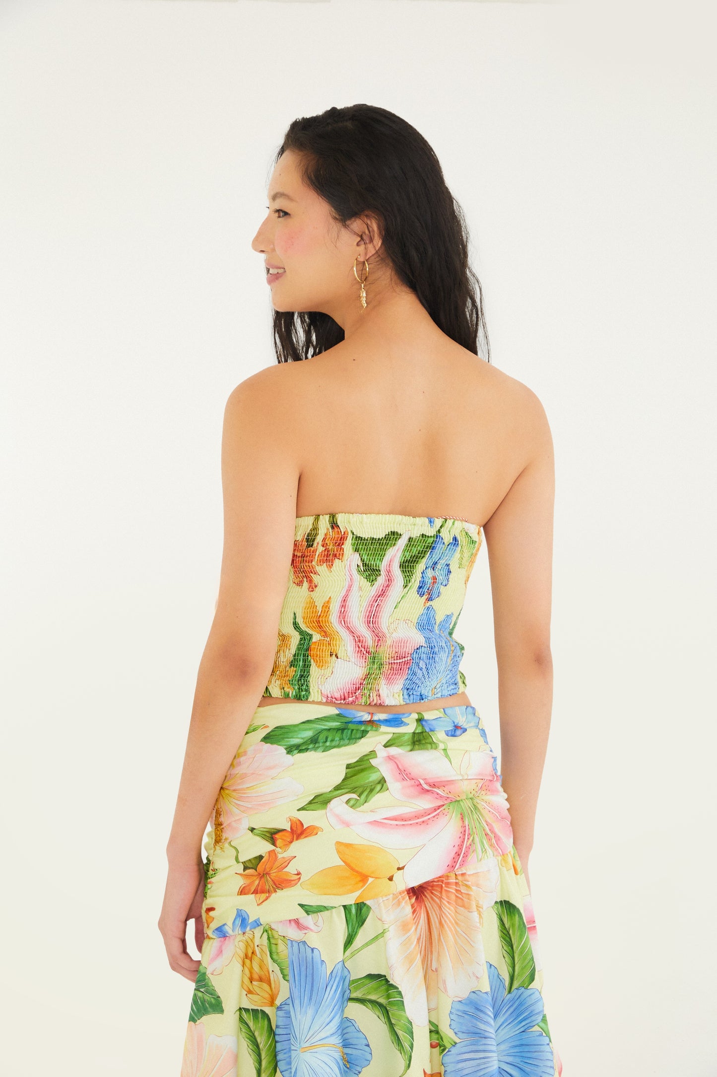Blusa Flores de Playa