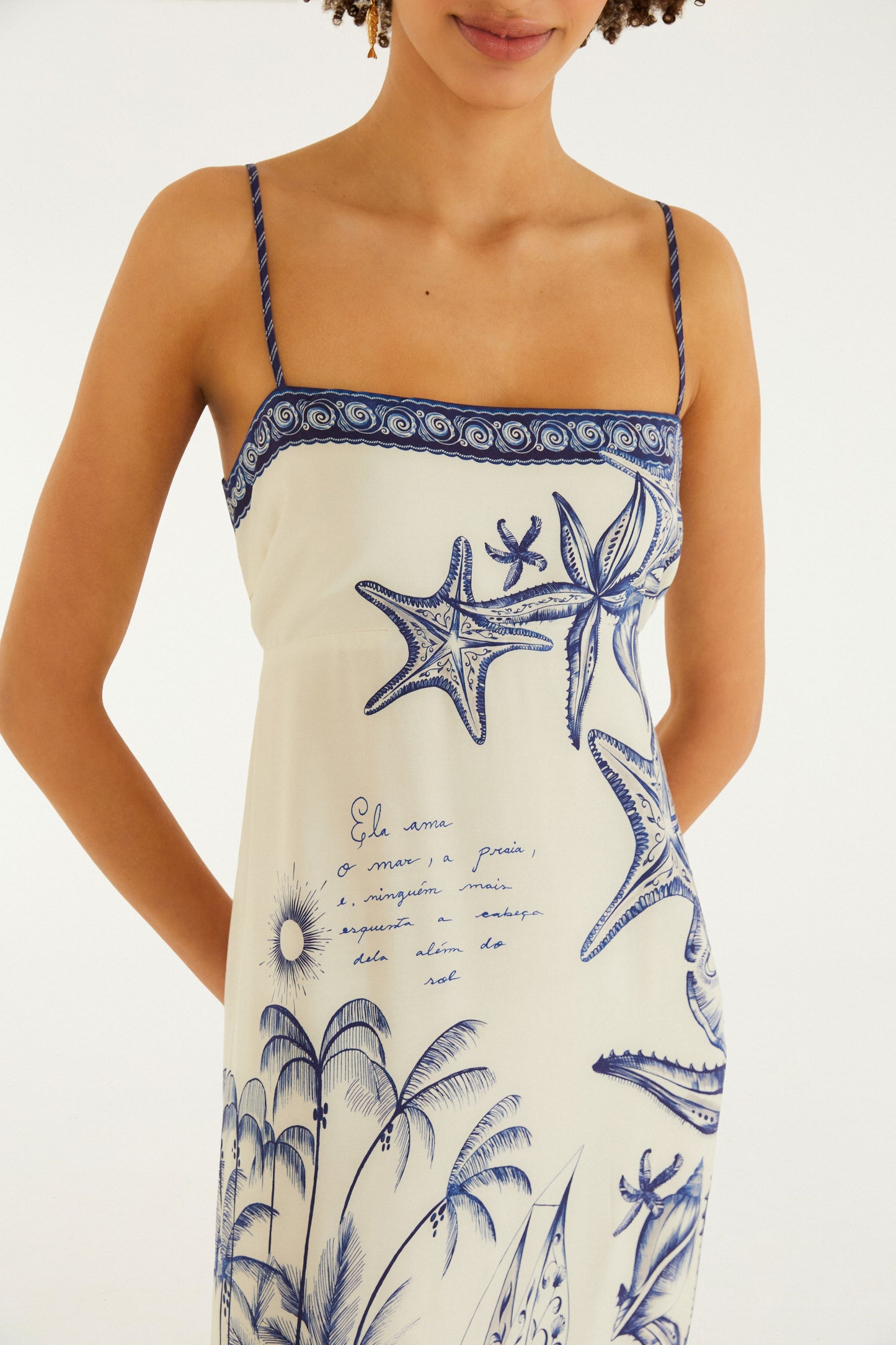 Vestido Maxi Estampado Aventureiro