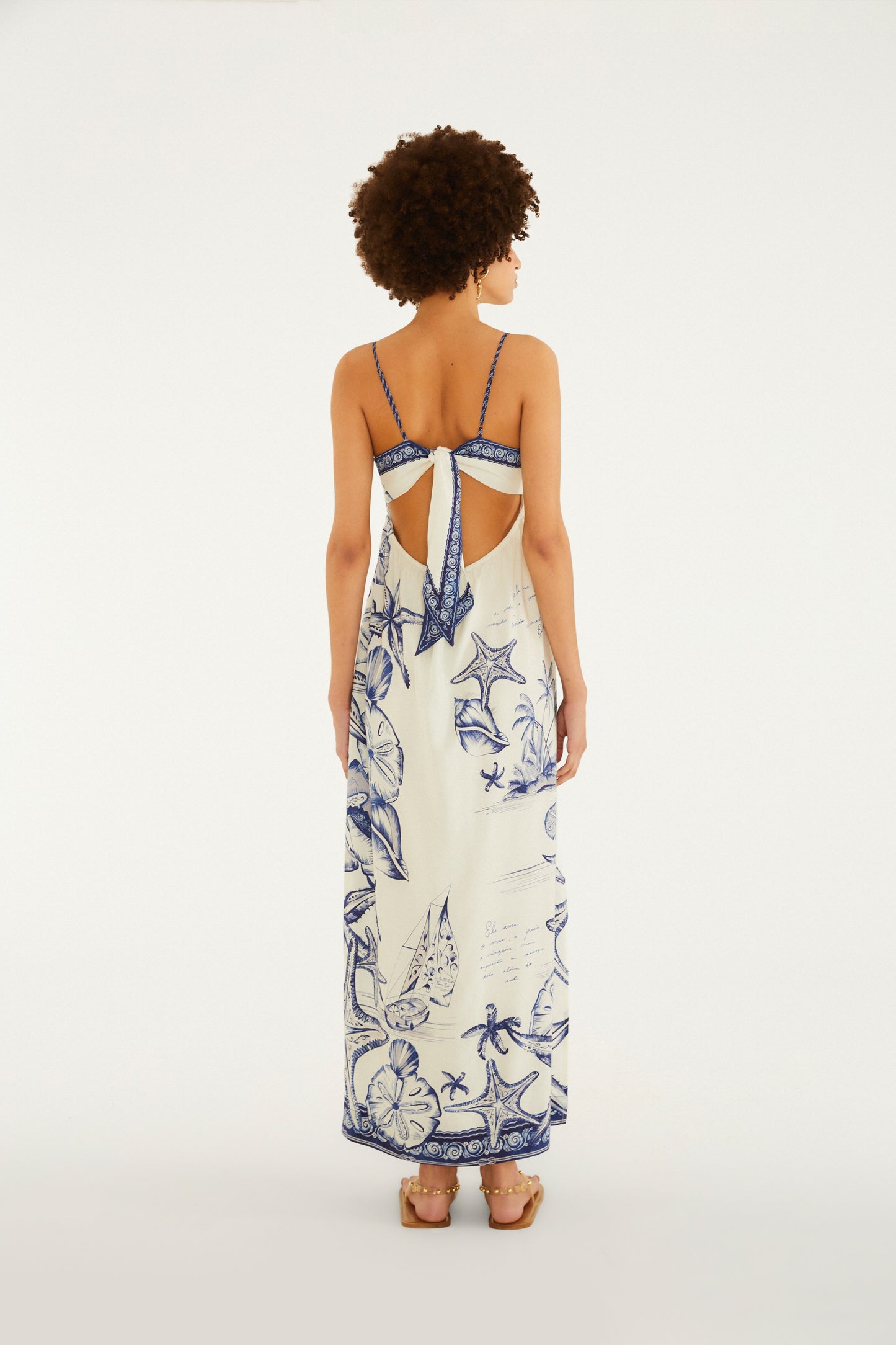 Vestido Maxi Estampado Aventureiro