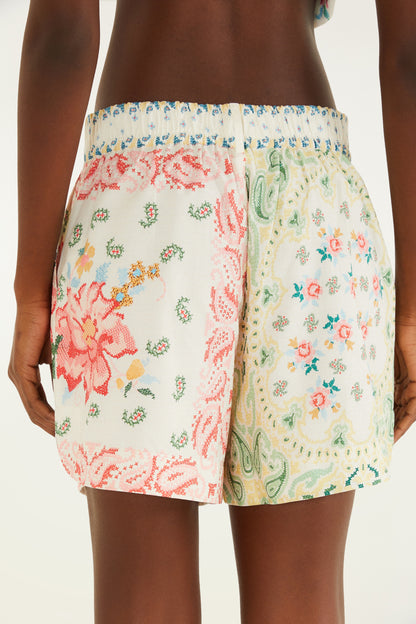 Shorts Estampados  borde de bandana