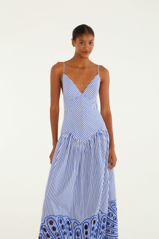 Vestido Richelieu Conchas