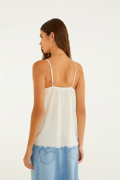 Blusa Richelieu Deseo del Mar