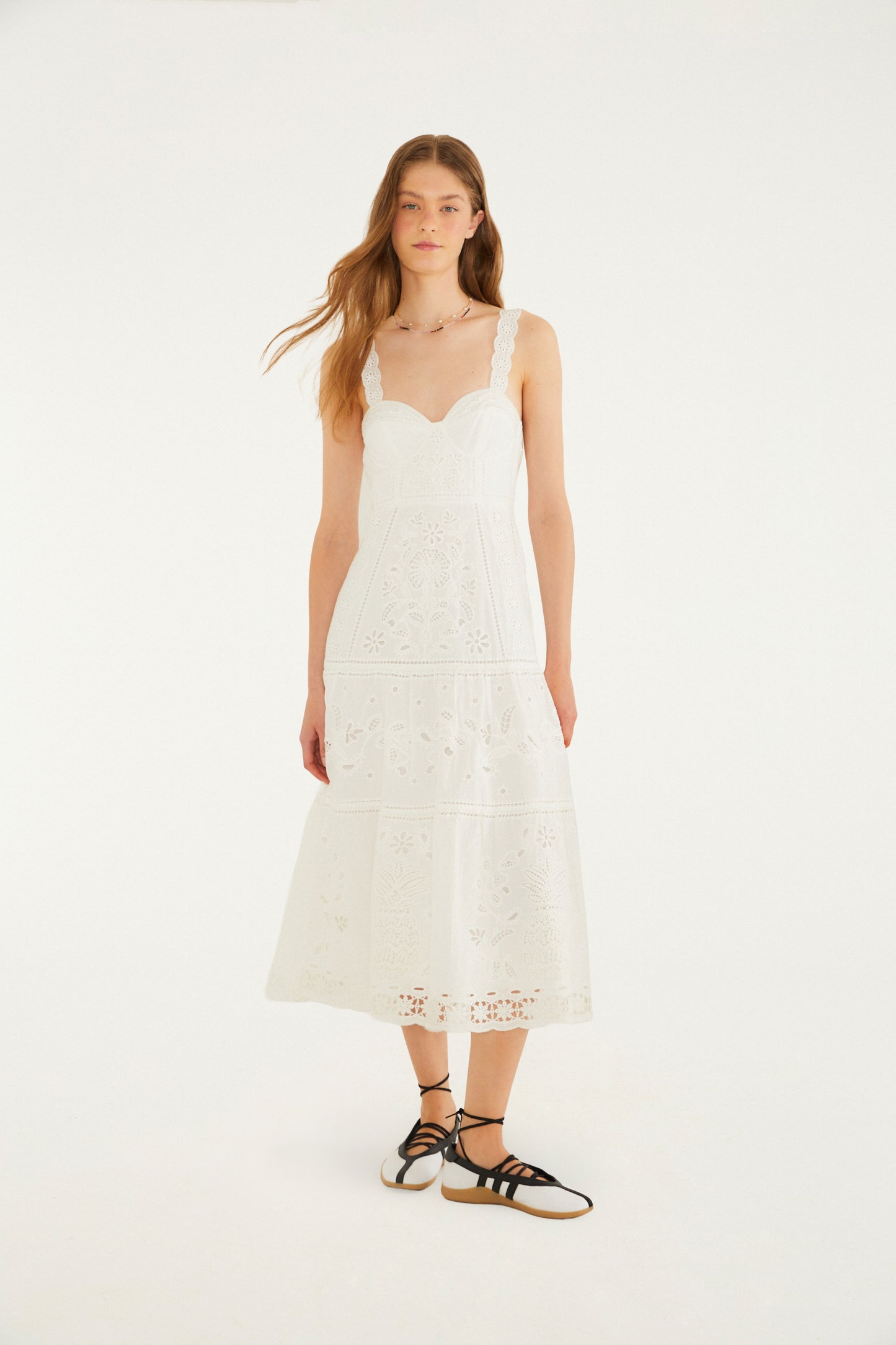 Vestido Richelieu  Estampado floral de Mariana