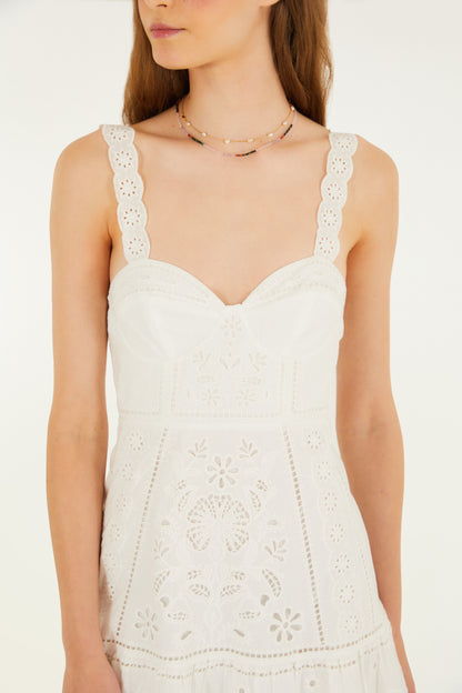 Vestido Richelieu  Estampado floral de Mariana