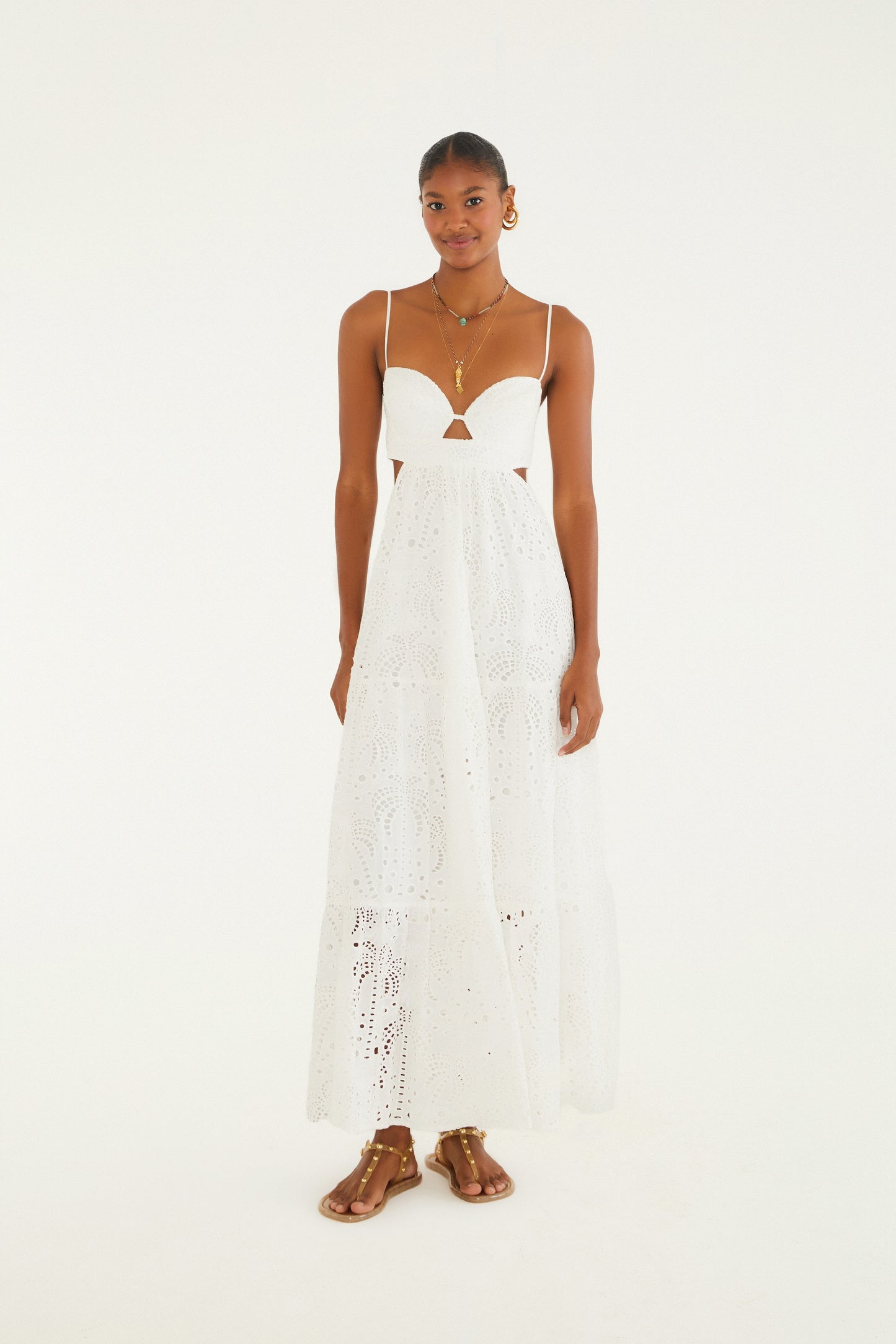 Vestido Midi tropical Laise