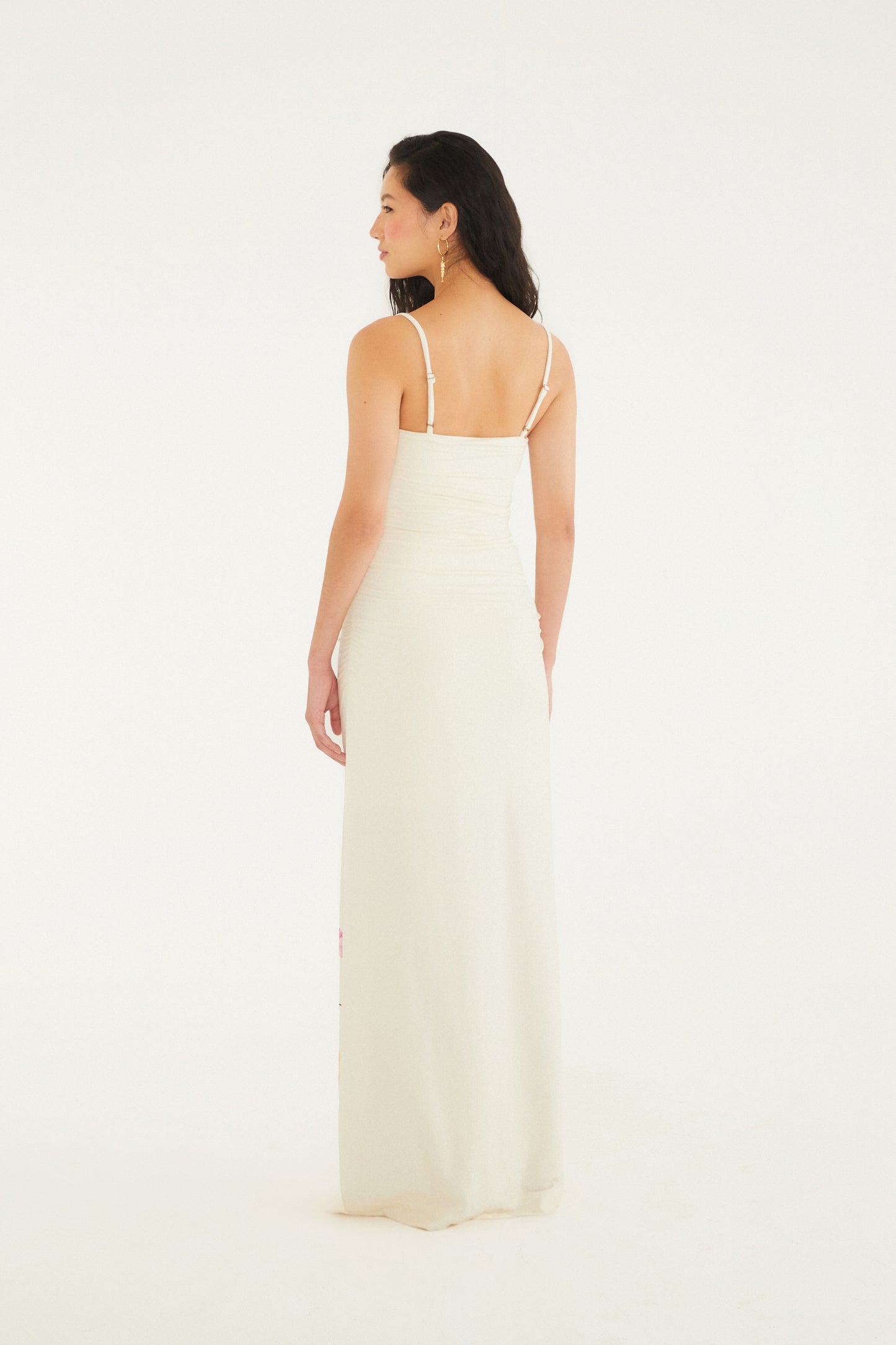 Vestido Estampado Orquídeas