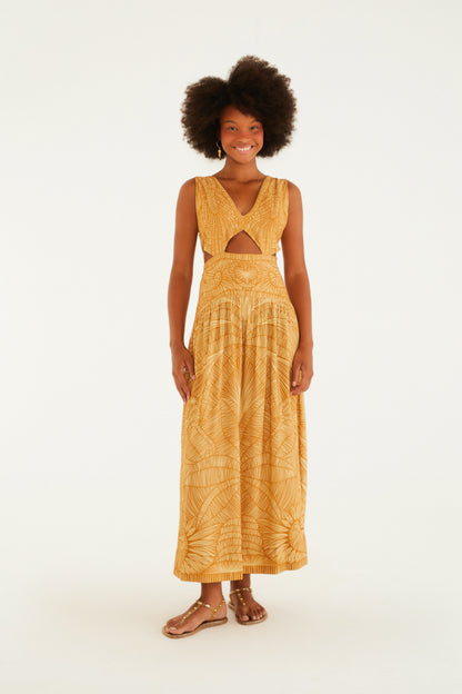 Vestido Midi Cobogó Paja