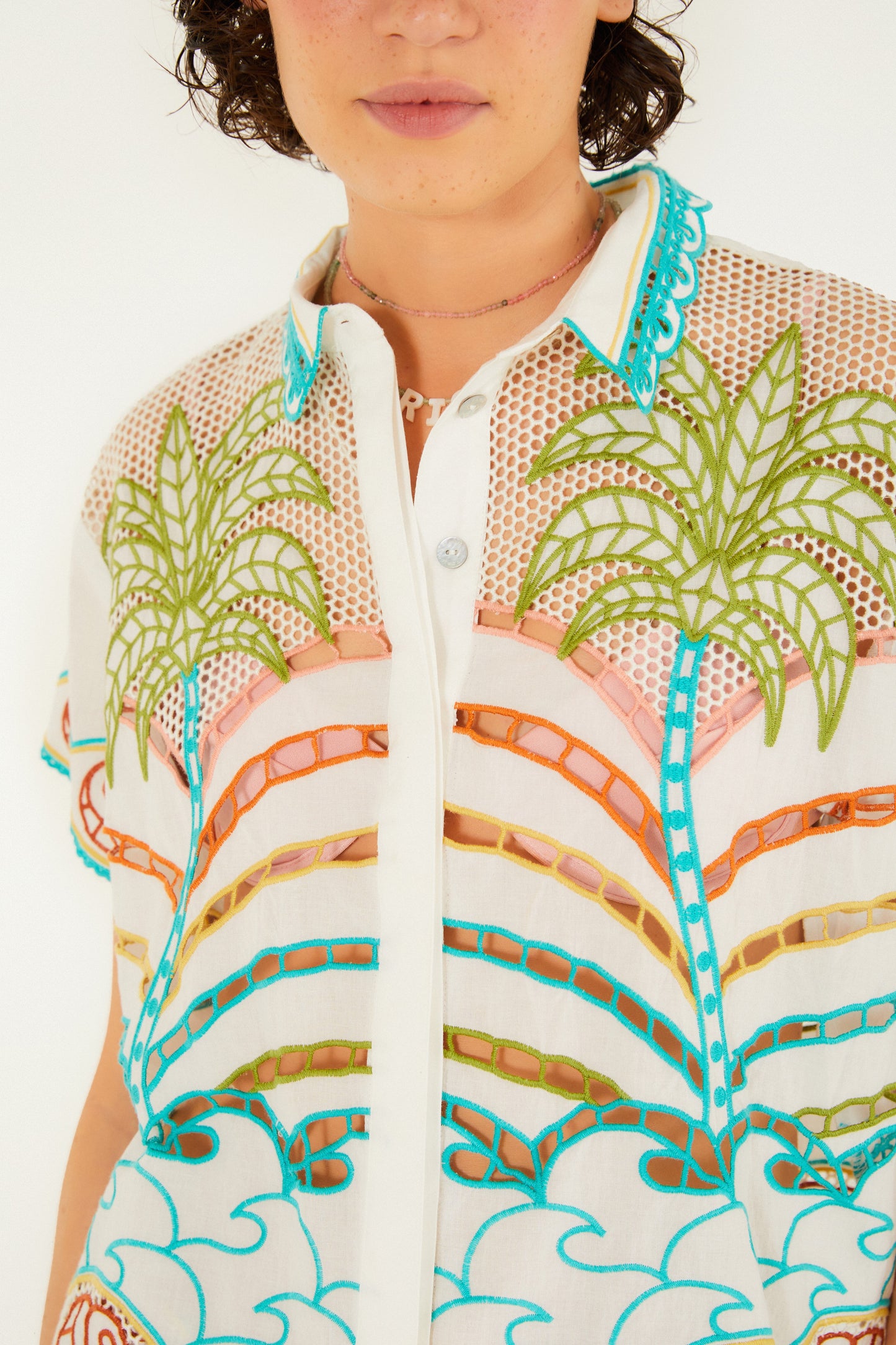 Camisa Richelieu Paisaje Carioca