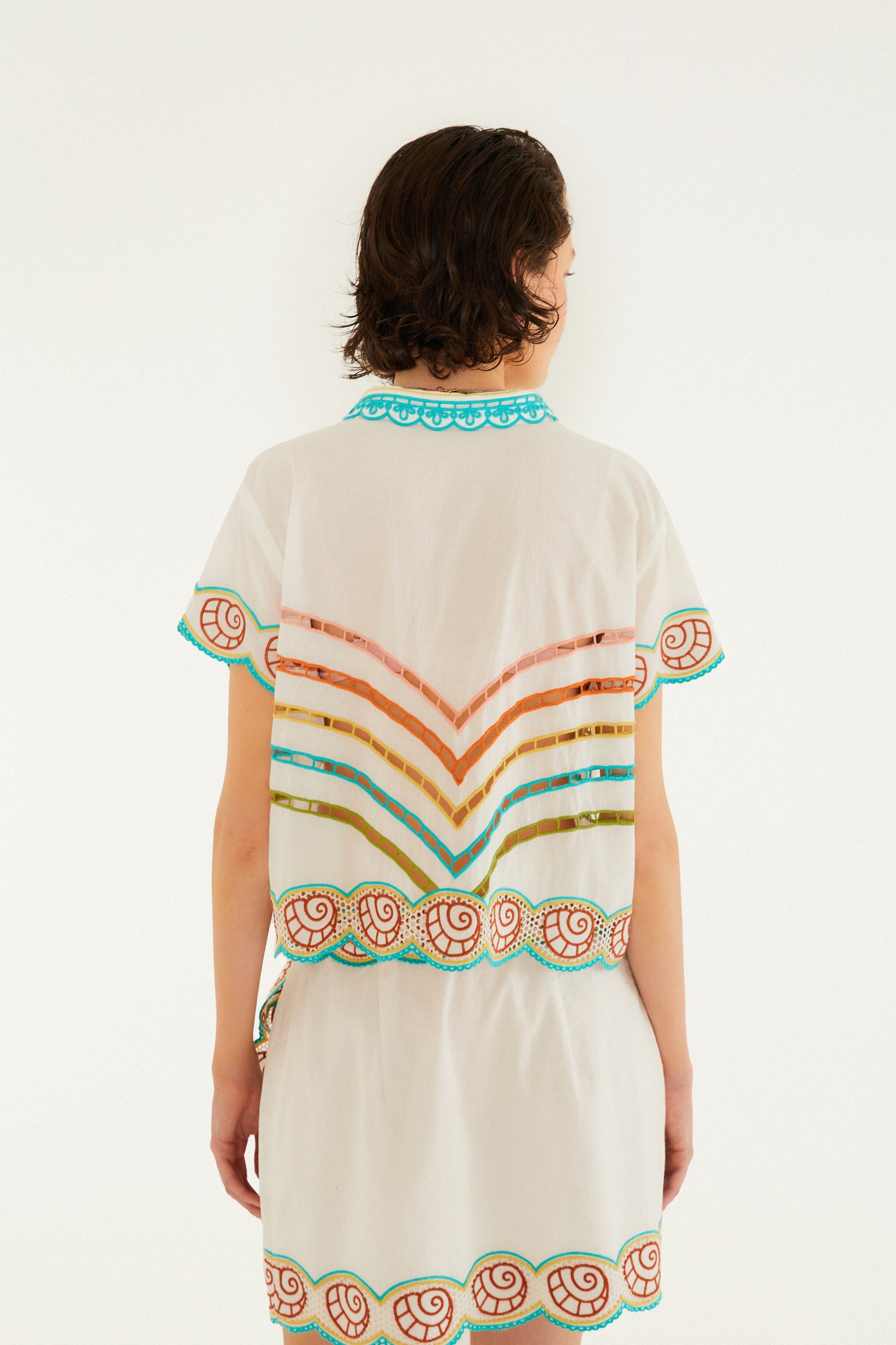 Camisa Richelieu Paisaje Carioca