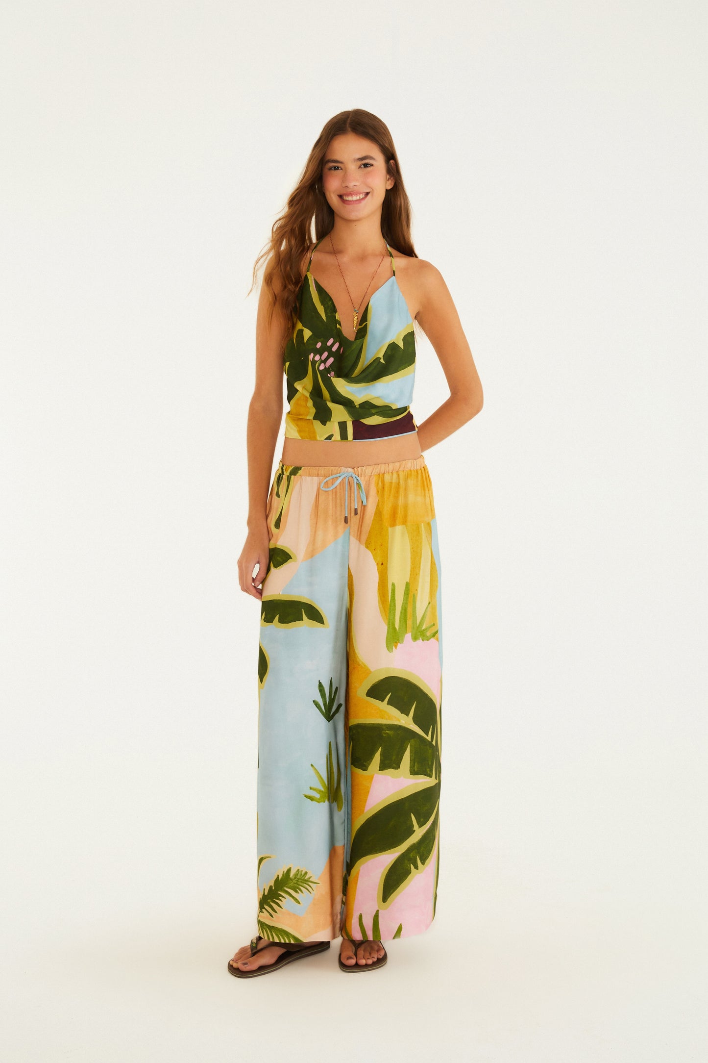 Pantalones Jardim De Burburinho