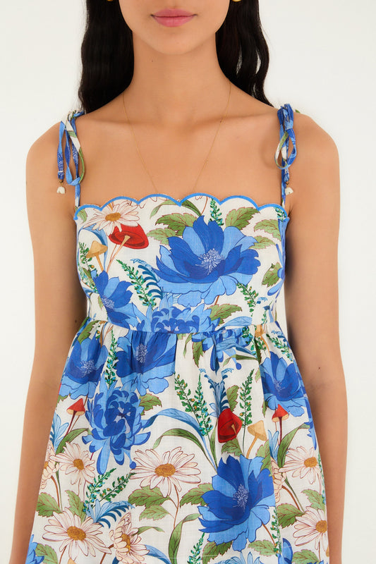 Blusa  Estampado Flor de Cogumelo