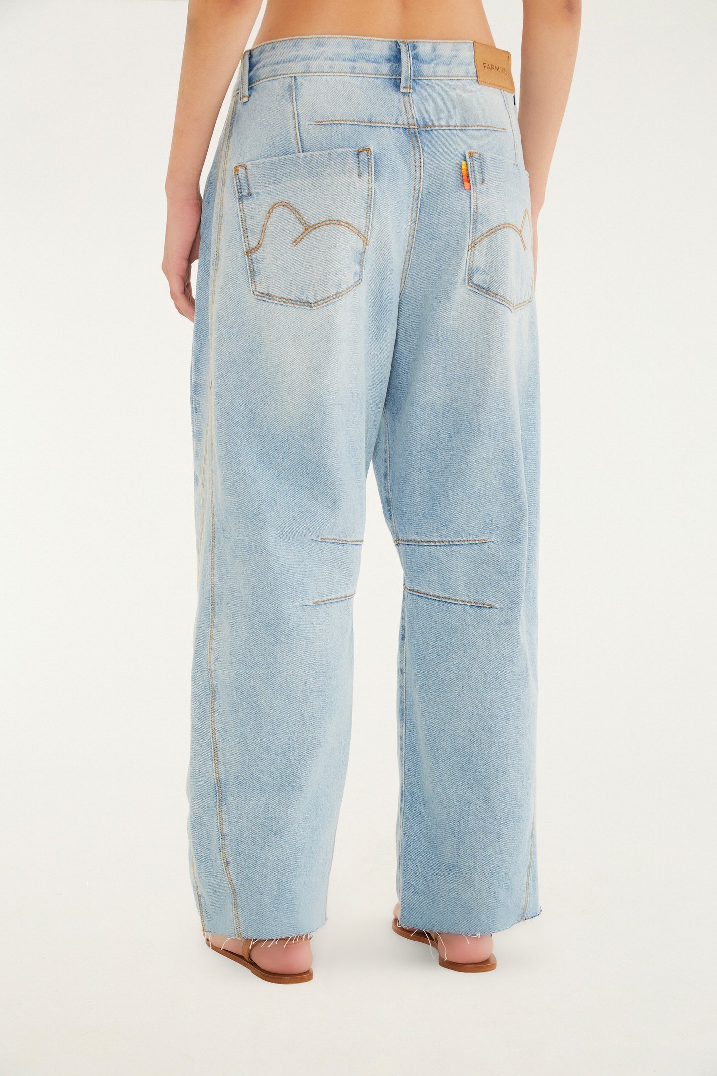 Pantalón de Jeans de barril Tide of the Sun