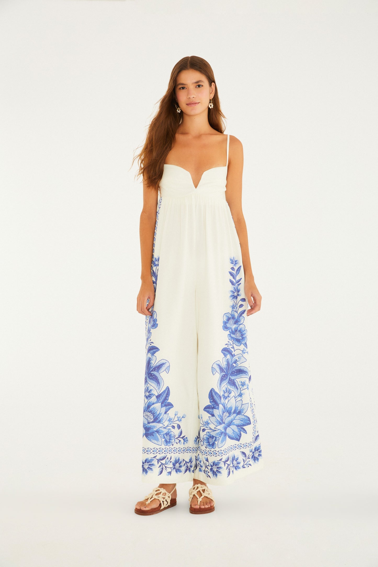 Jumpsuit Estampado Fruta De Verão