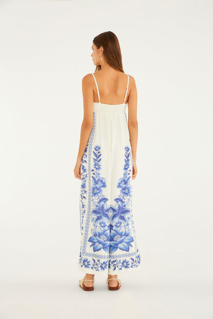 Jumpsuit Estampado Fruta De Verão