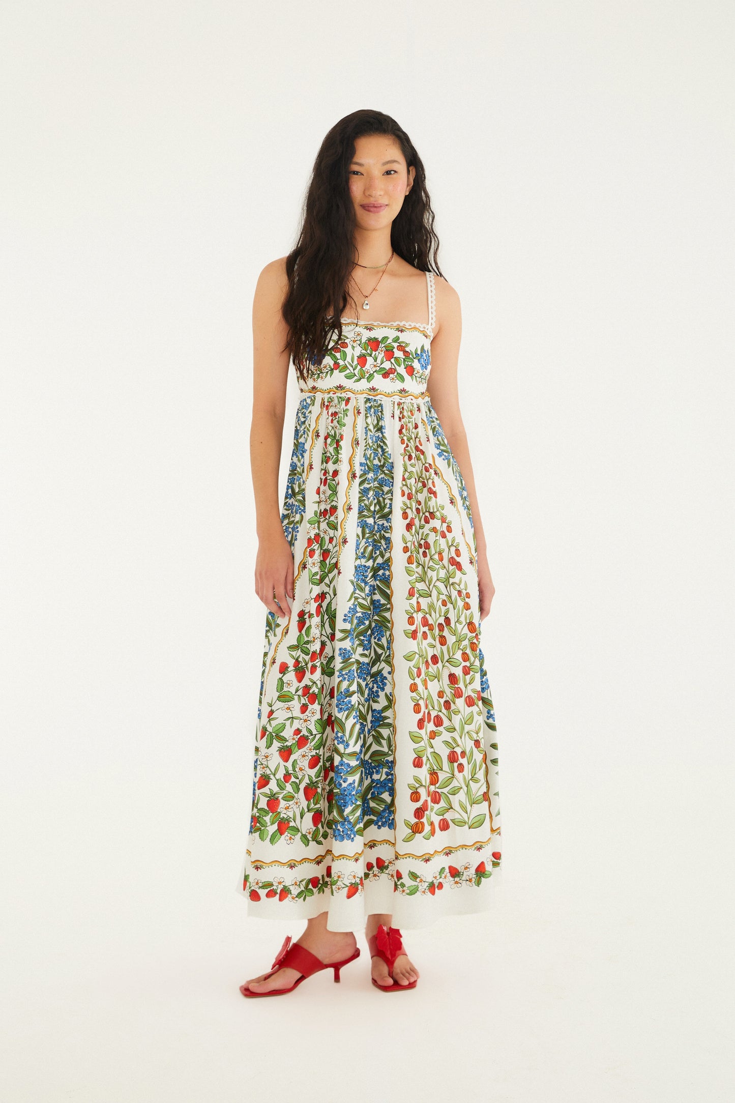 Vestido Cropped Estampado Amor De Fruta