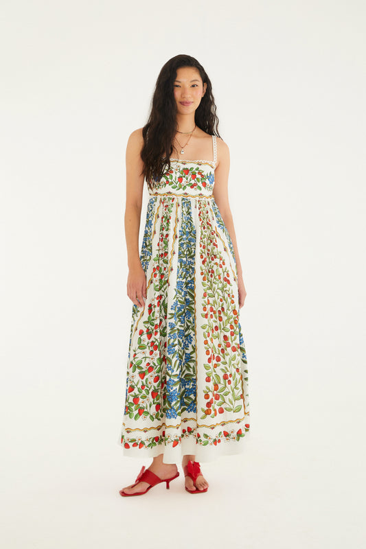 Vestido Cropped Estampado Amor De Fruta