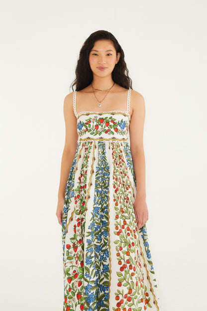 Vestido Cropped Estampado Amor De Fruta