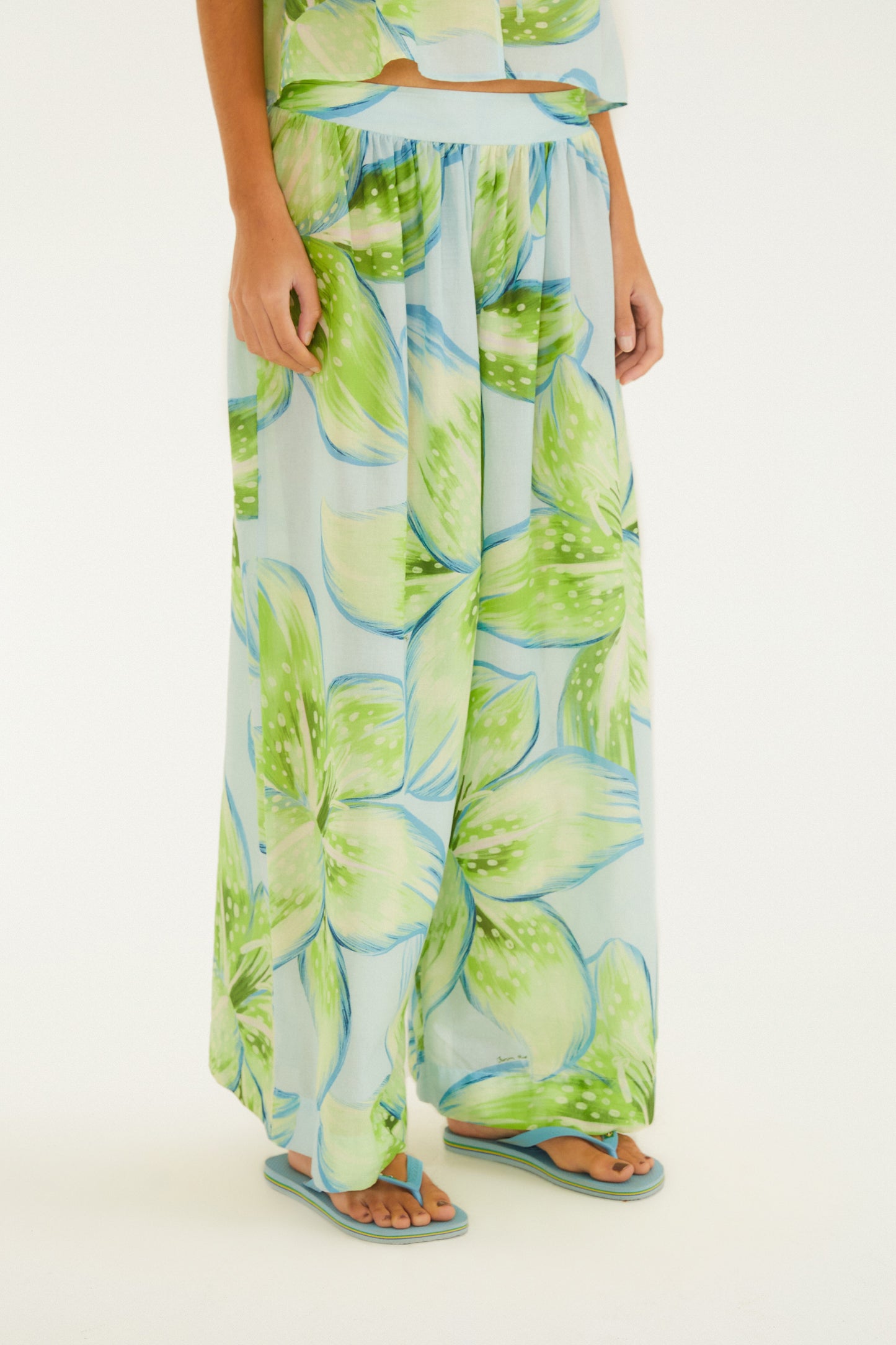 Pantalones Lirios Tropicales