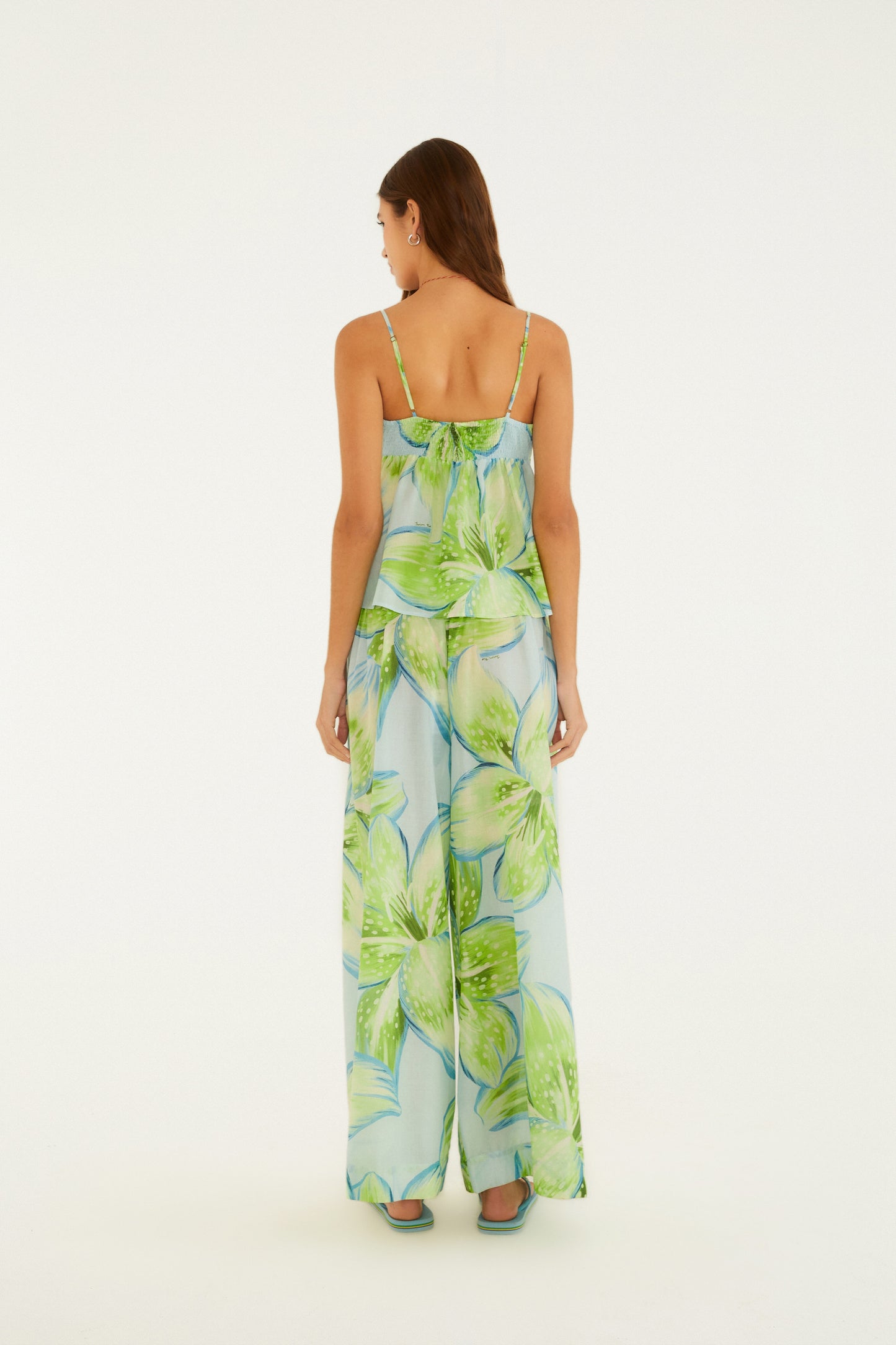 Pantalones Lirios Tropicales