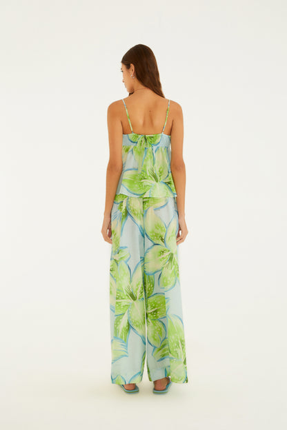 Pantalones Lirios Tropicales