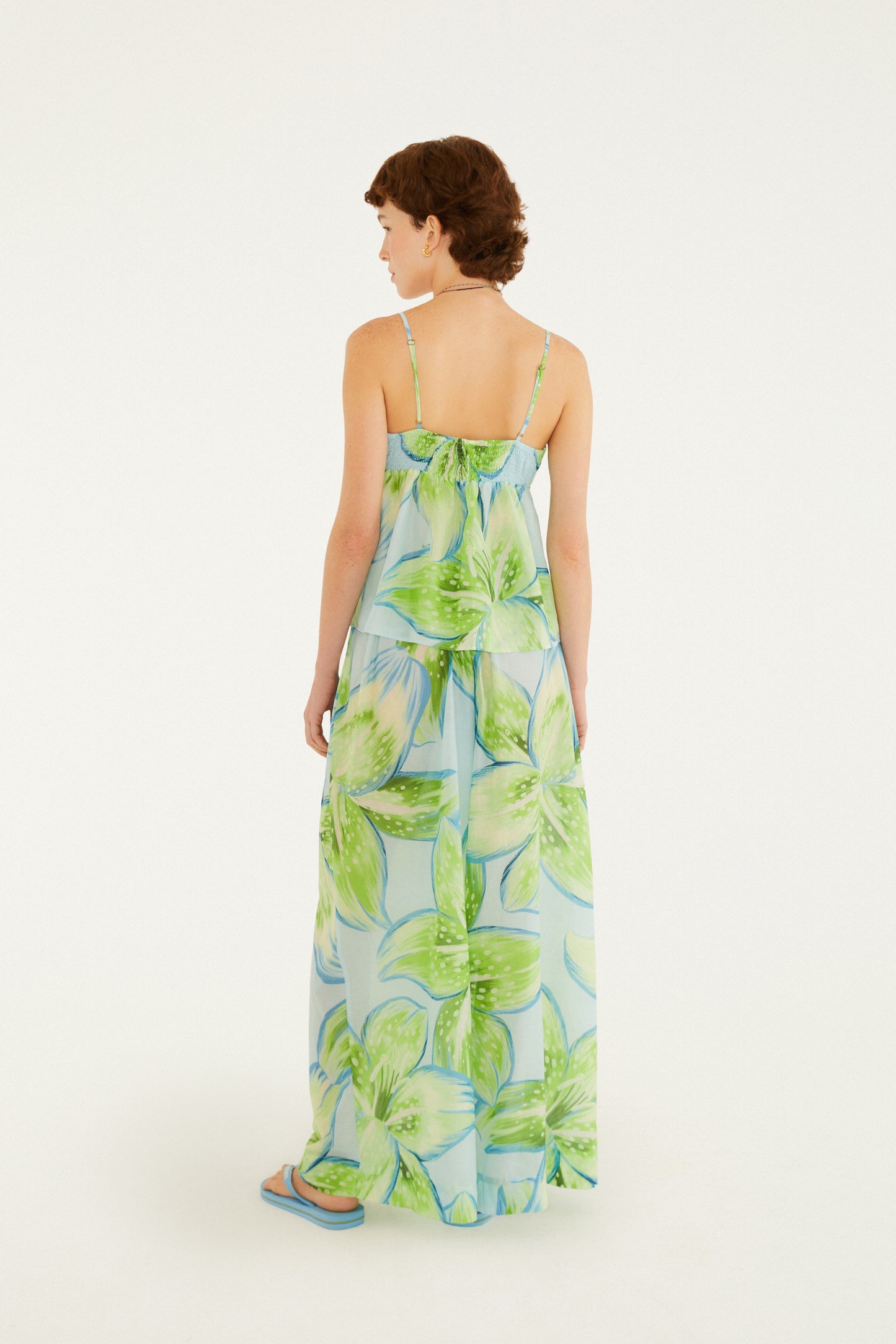 Pantalones Lirios Tropicales