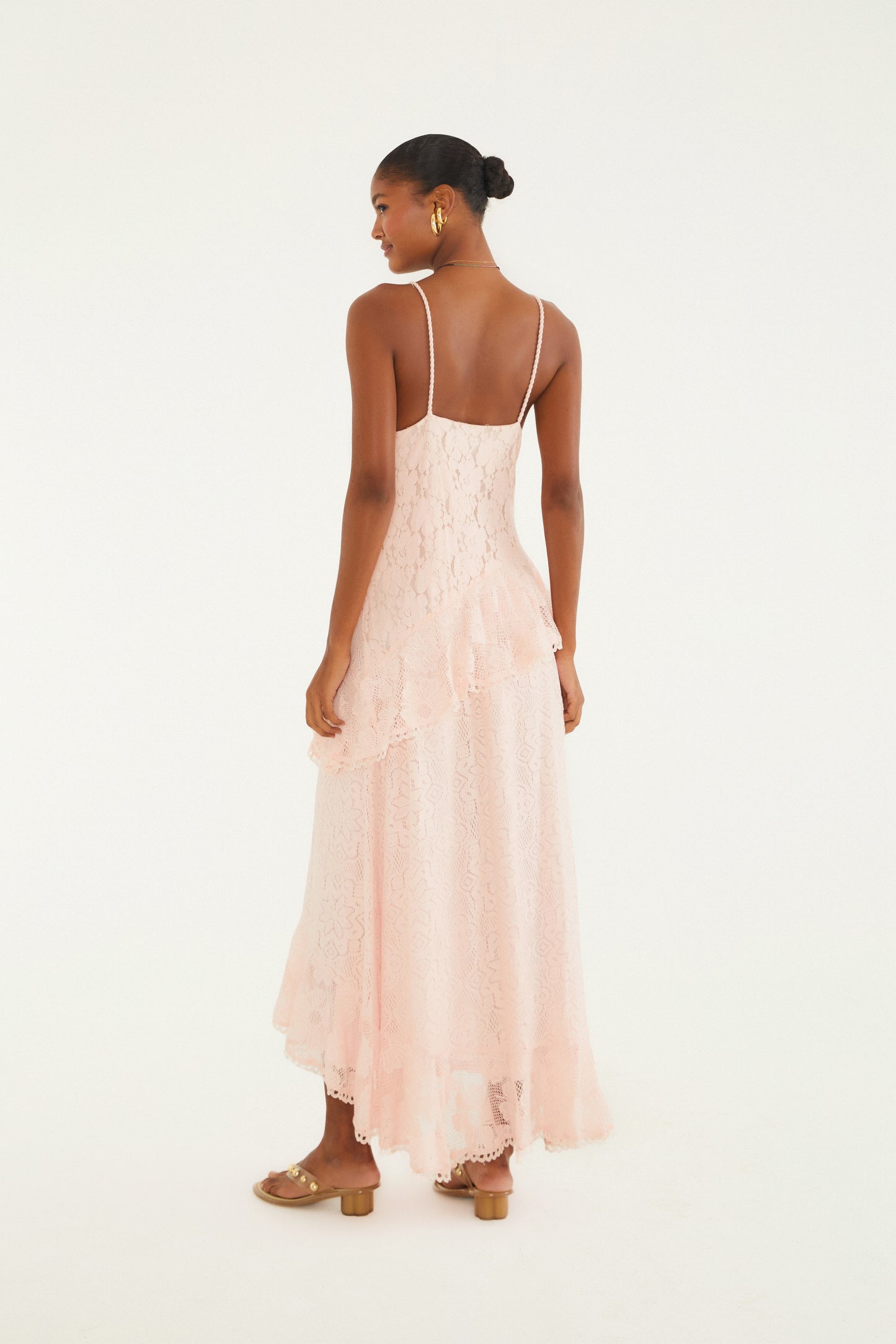 Vestido Parche de Encaje