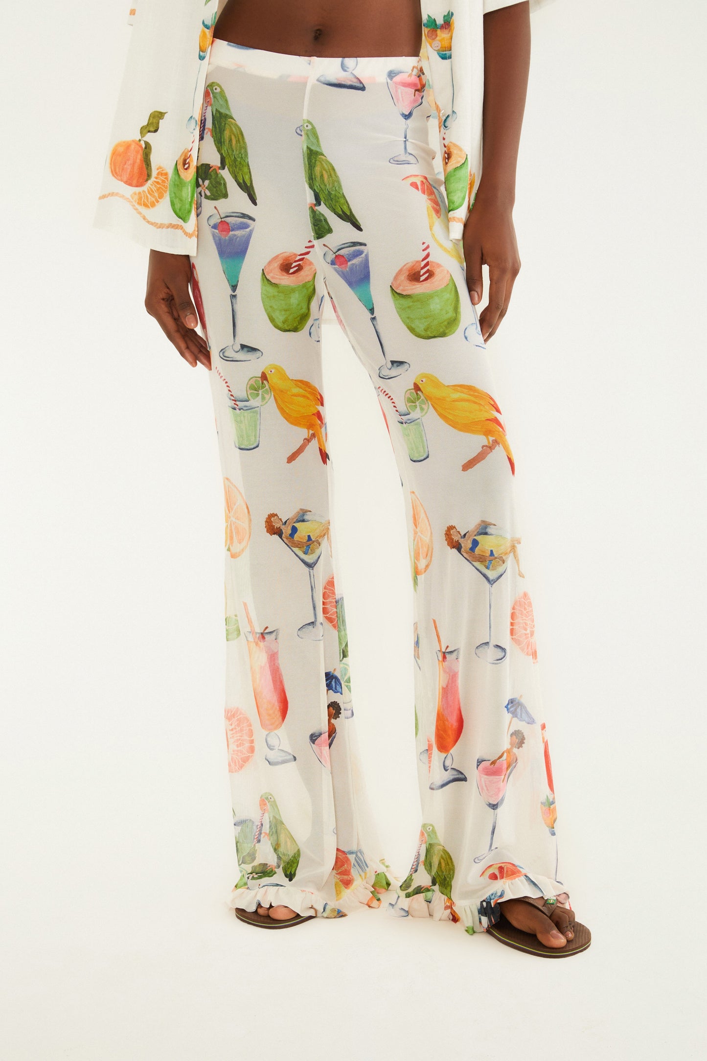 Pantalones de Tul Coquetel
