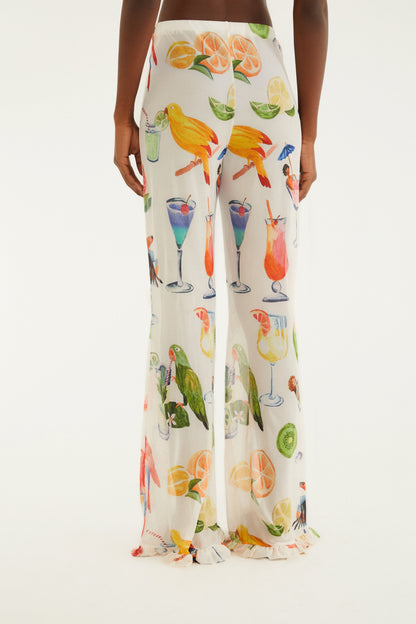Pantalones de Tul Coquetel