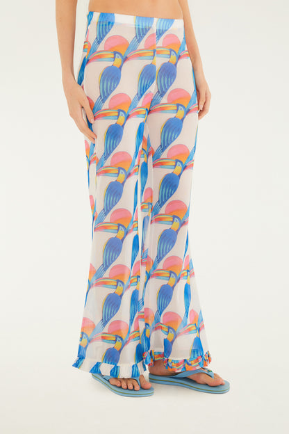 Pantalones  volantes de tul Estampados Tucanitas