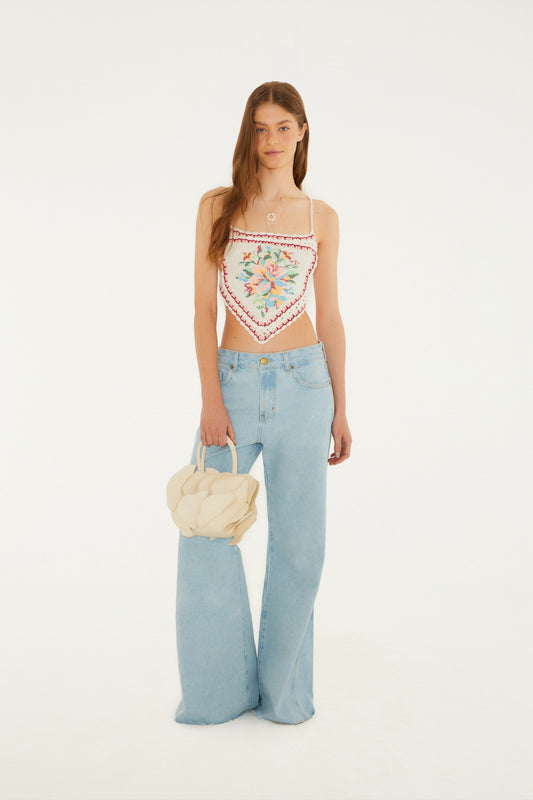 Blusa Pañuelo de Punto
