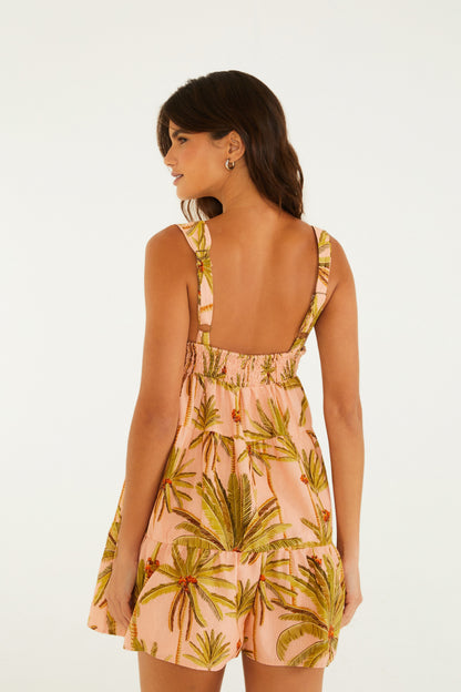 Jumpsuit corto Estampado Jeri Coqueiro