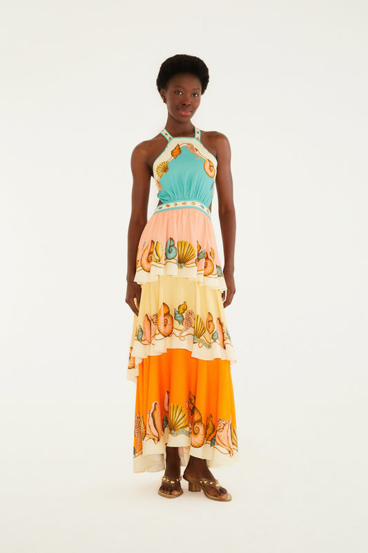 Vestido Halter Souvenir