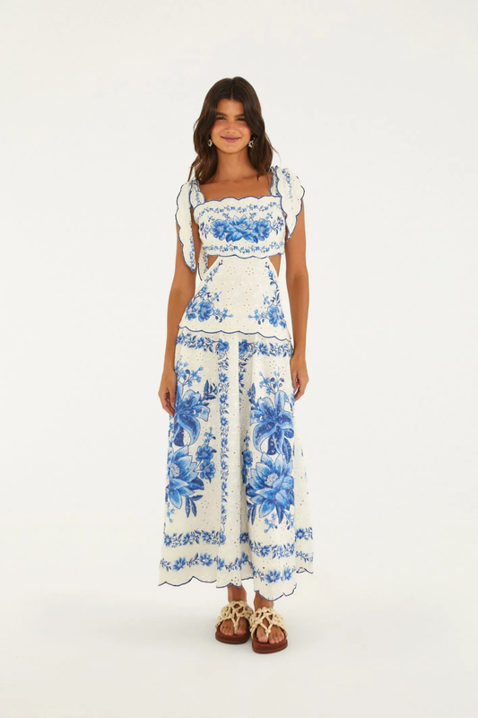 Vestido Bordado Fruta De Verão