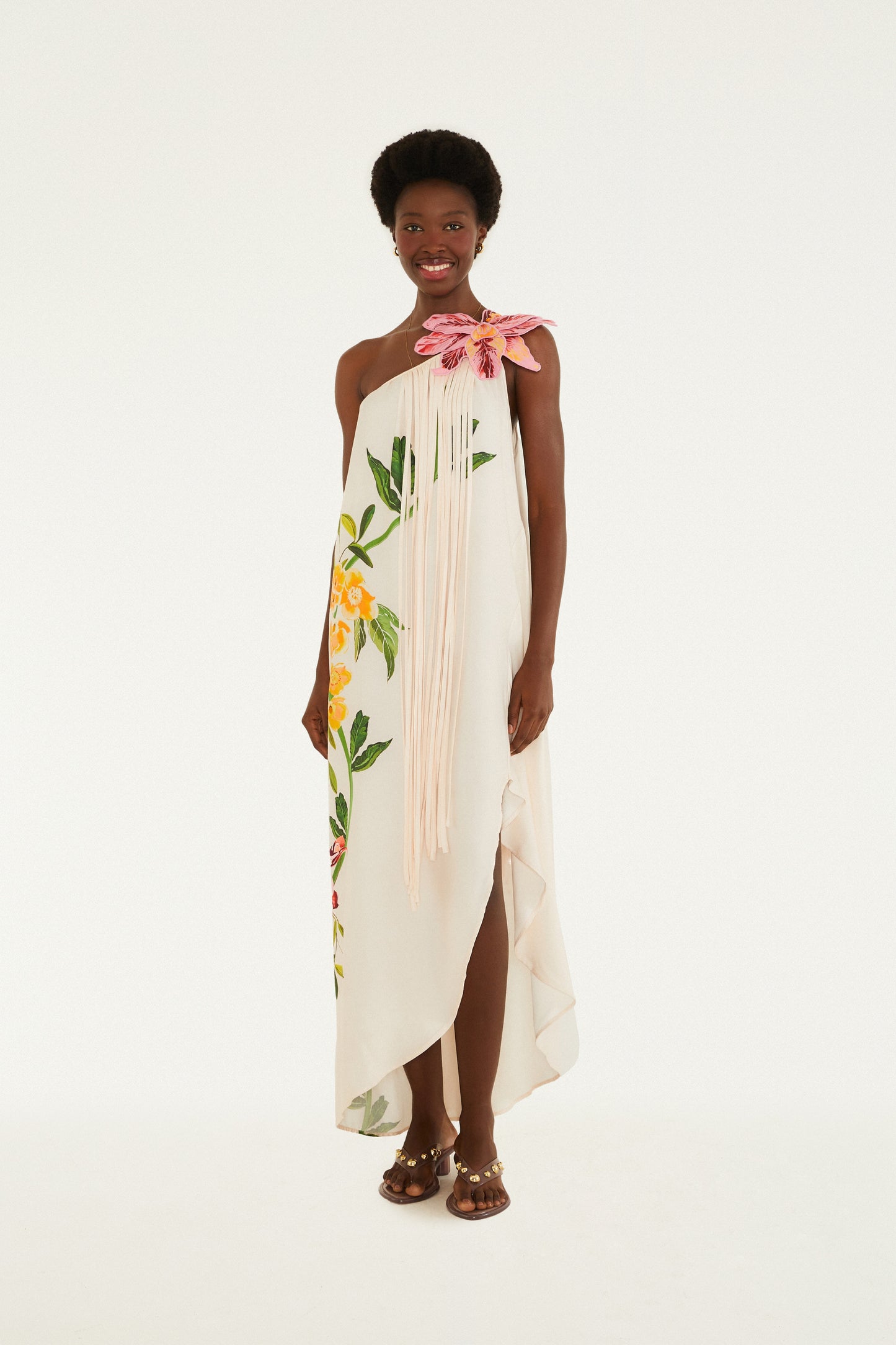Vestido Estampado mesa de frutas