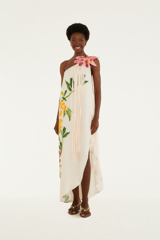 Vestido Estampado mesa de frutas