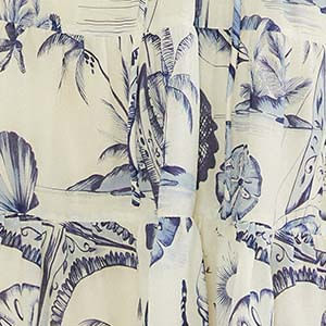 Vestido Corto Mar de Ondas