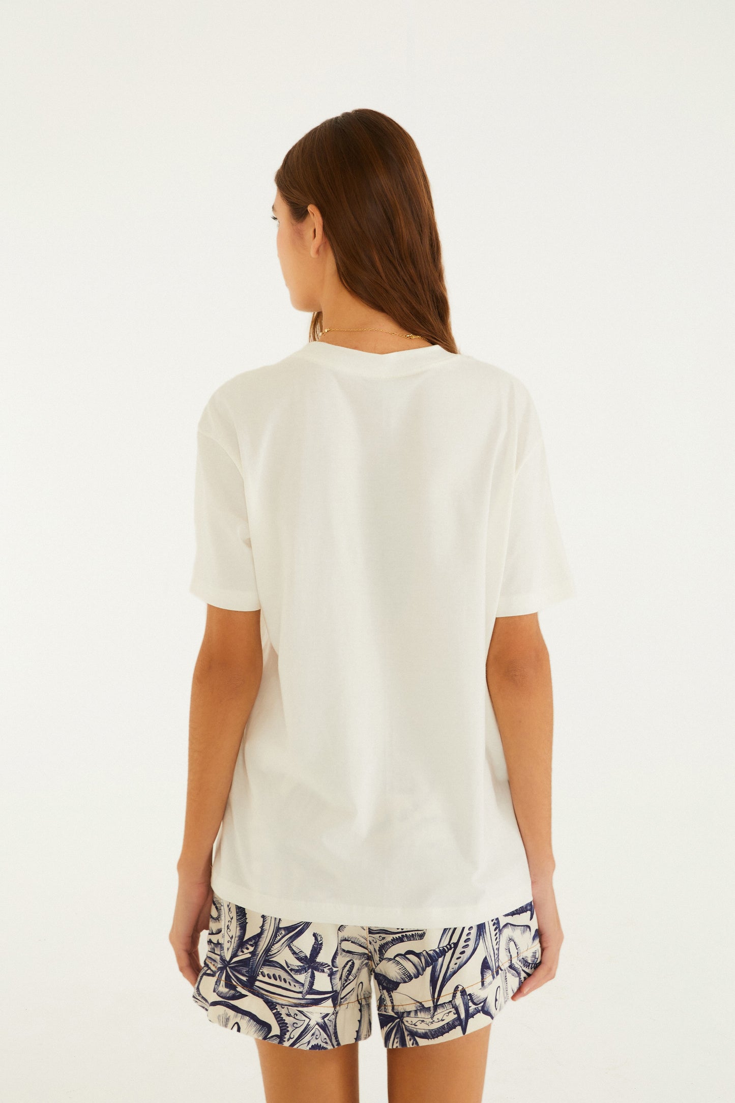 T-Shirt mediana Cuerdas y pájaros
