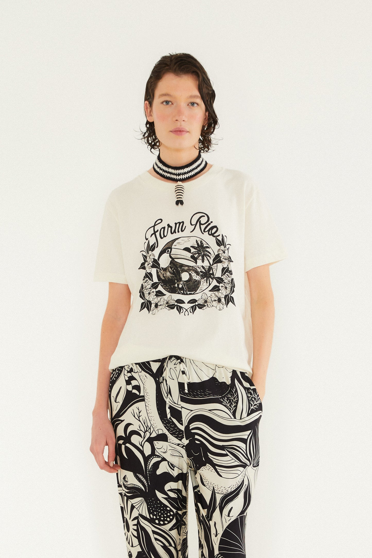 T-Shirt ajustada Yin Yang Pb