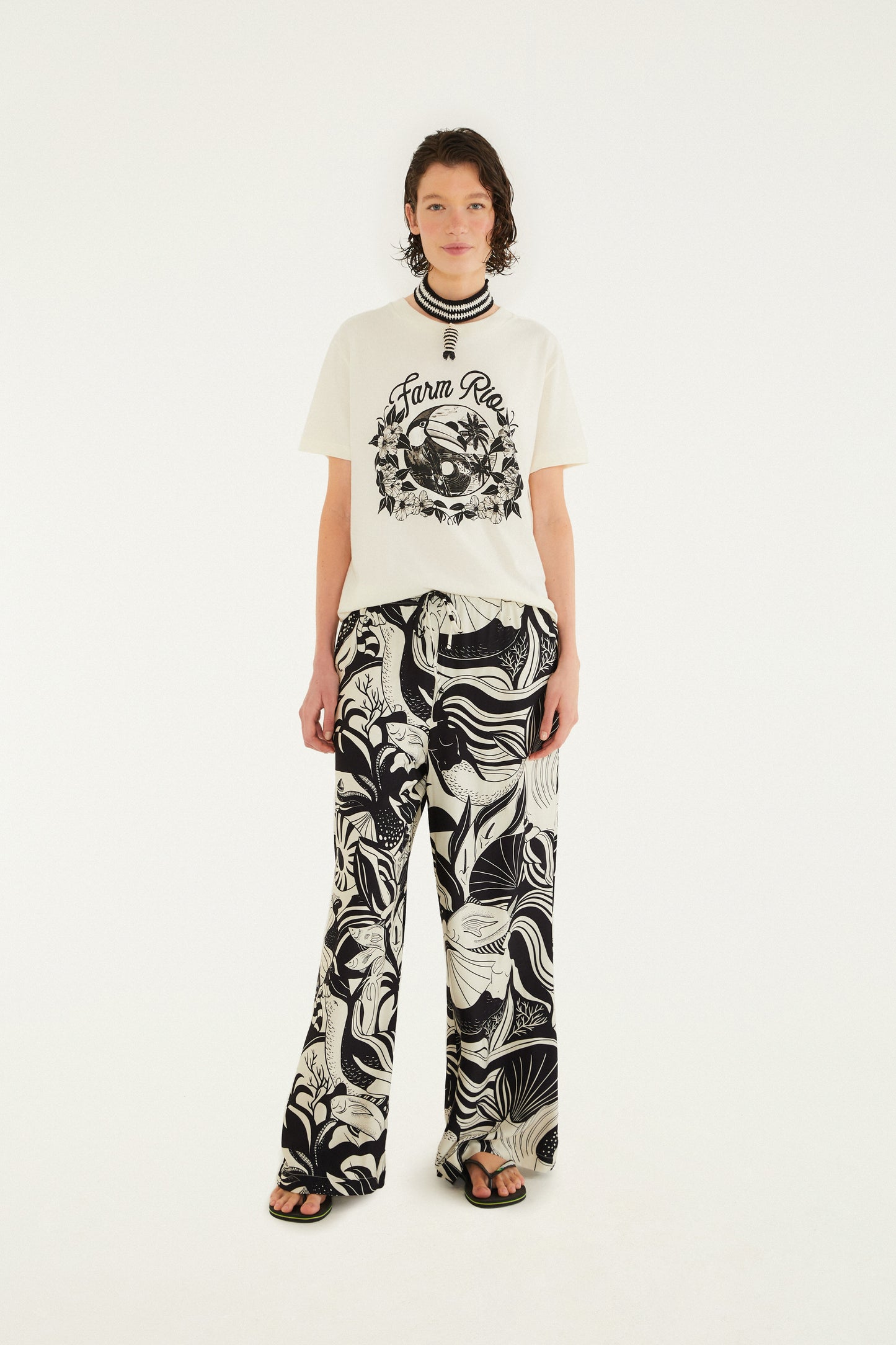 T-Shirt ajustada Yin Yang Pb