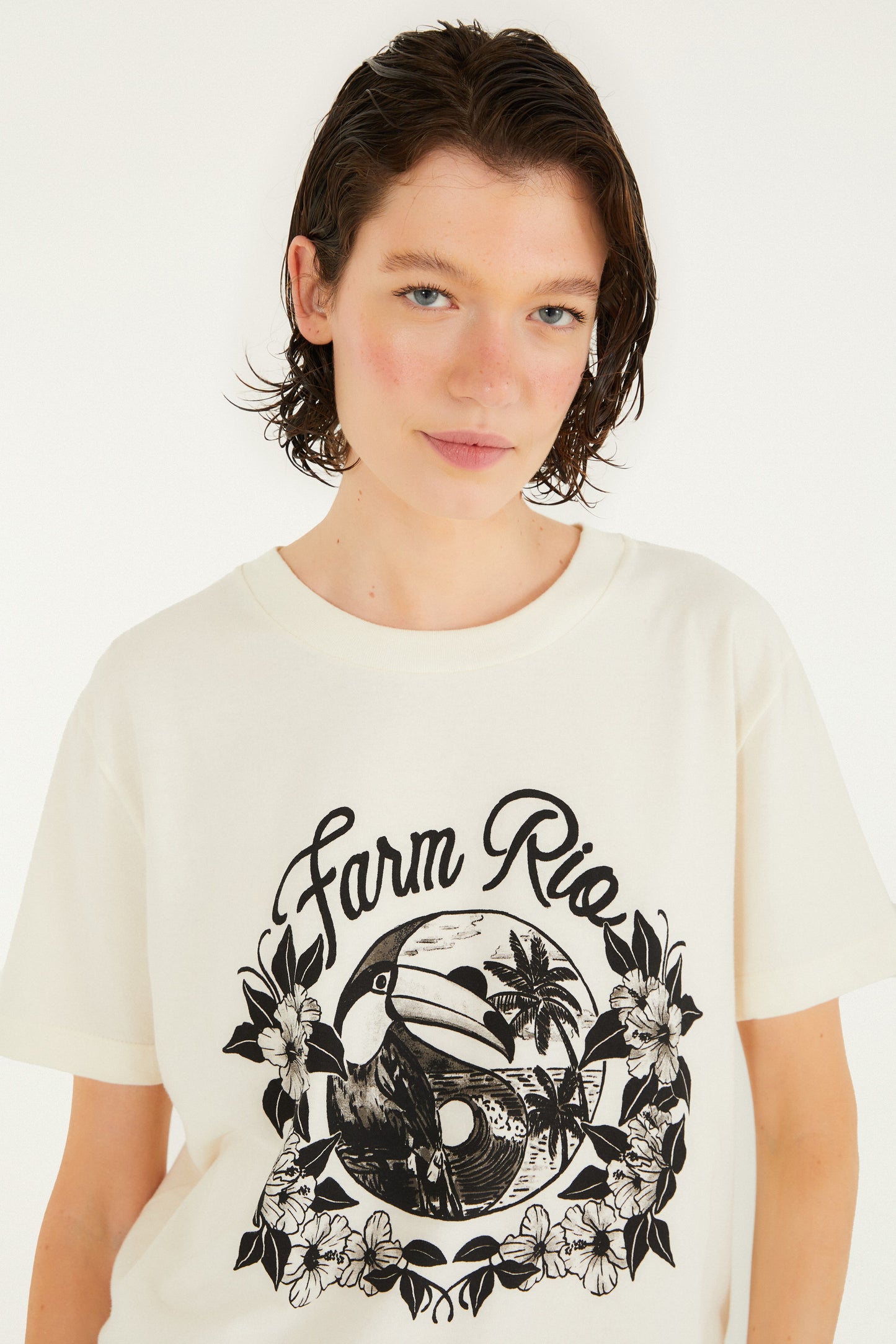 T-Shirt ajustada Yin Yang Pb