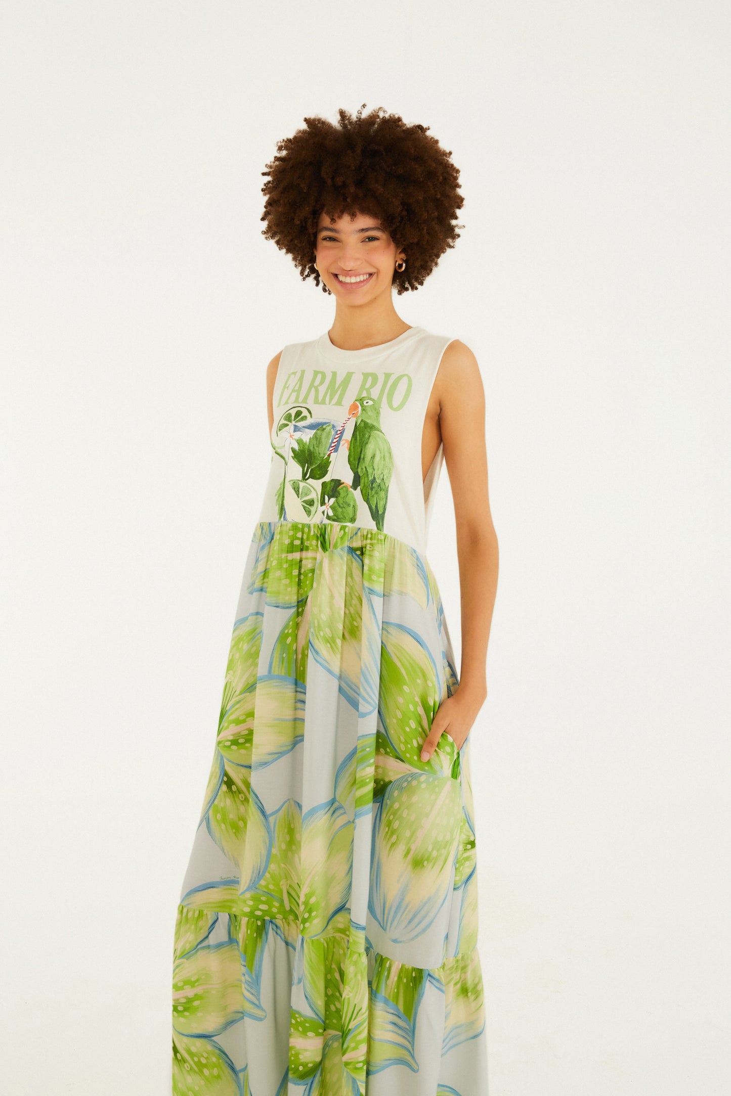 Vestido Midi Mojito